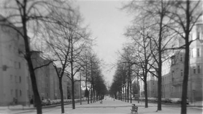 Holga Camera Winter mnchner Strasse